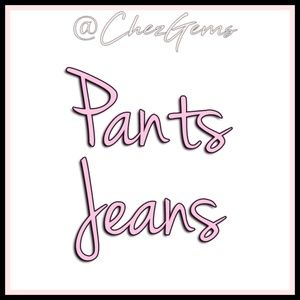 Jeans Trousers Palazzo Leggings Harem Cargo Pants